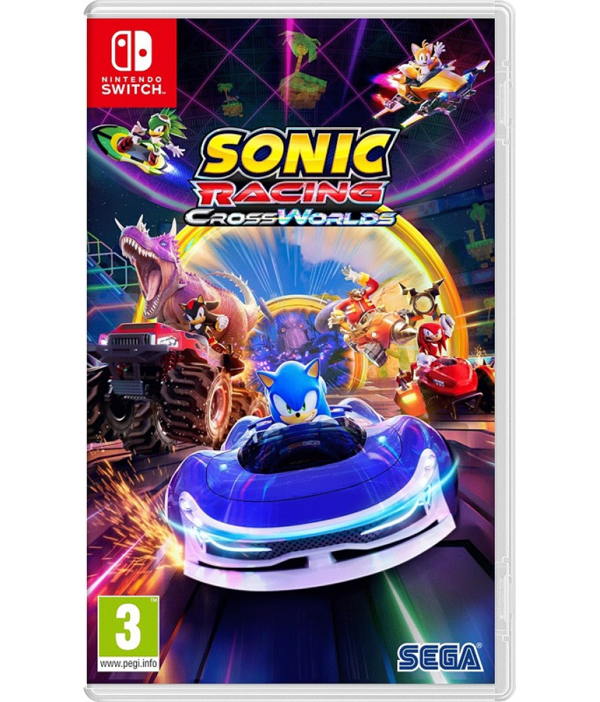 Игра Sonic Racing: CrossWorlds (Nintendo Switch, русские субтитры)