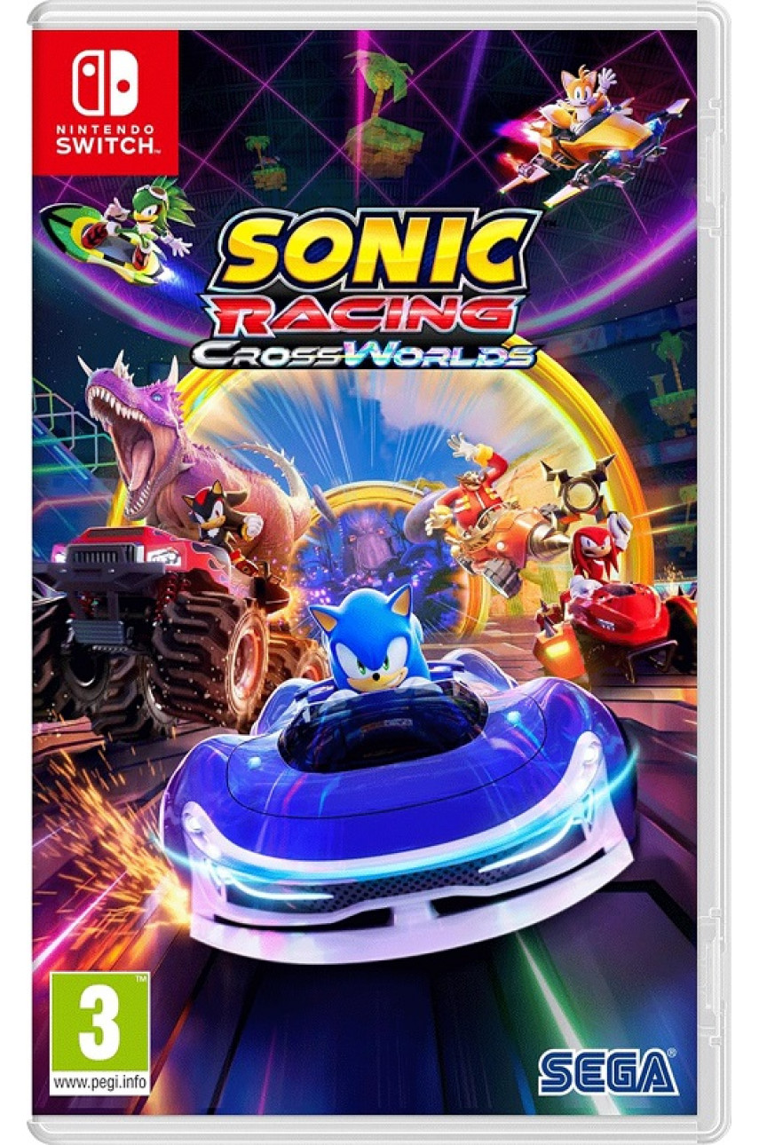 Sonic Racing: CrossWorlds (Nintendo Switch, русские субтитры)