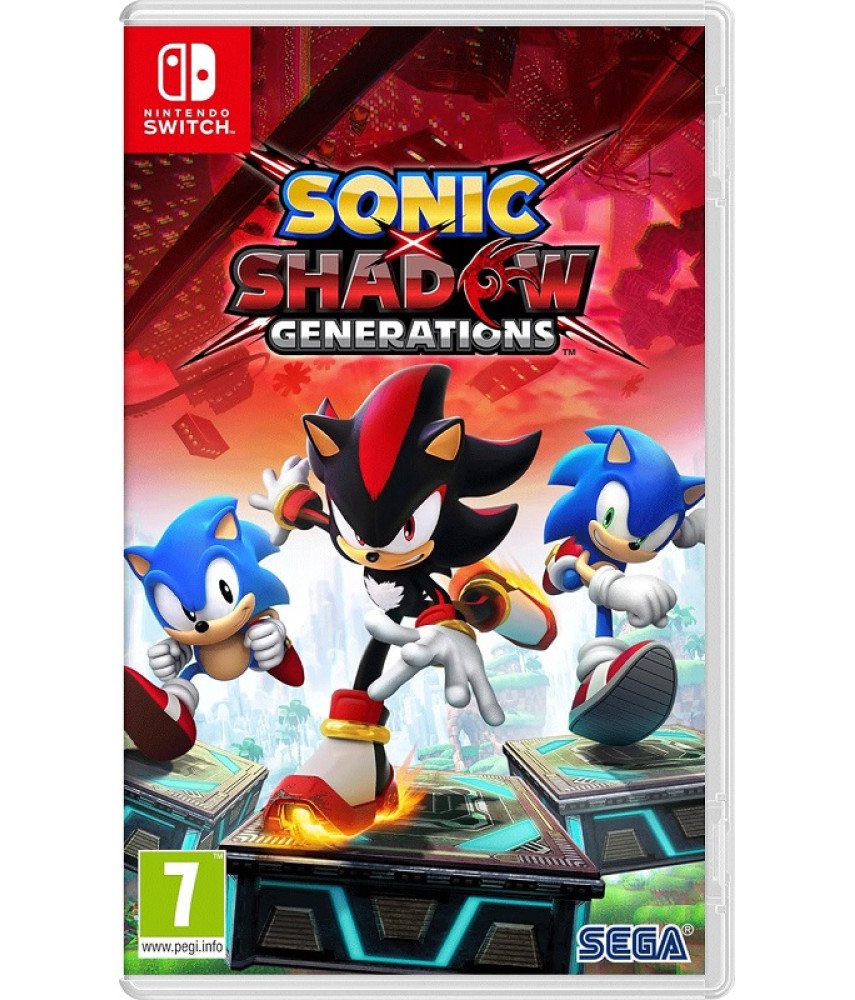 Sonic X Shadow Generations - Day 1 Edition (Nintendo Switch, русская версия)