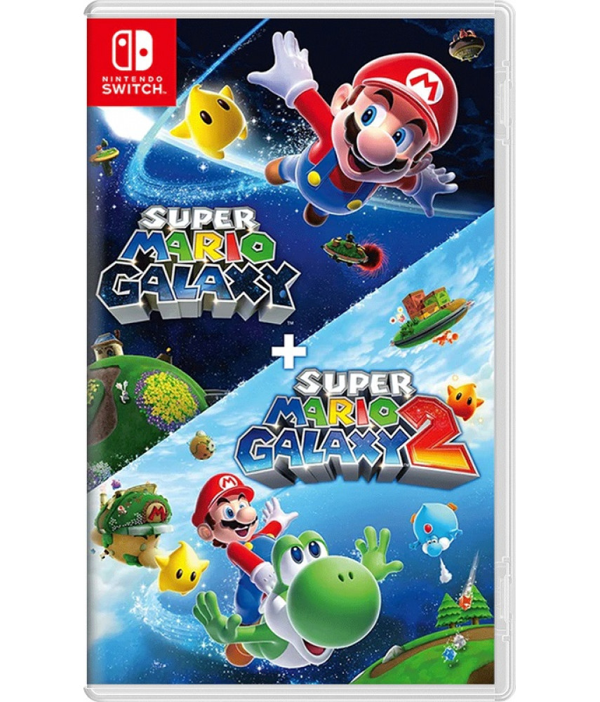 Super Mario Galaxy + Super Mario Galaxy 2 (Nintendo Switch, английская версия)
