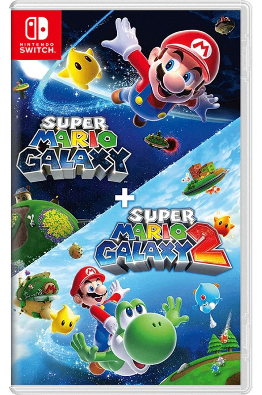 Super Mario Galaxy + Super Mario Galaxy 2 (Nintendo Switch, английская версия)