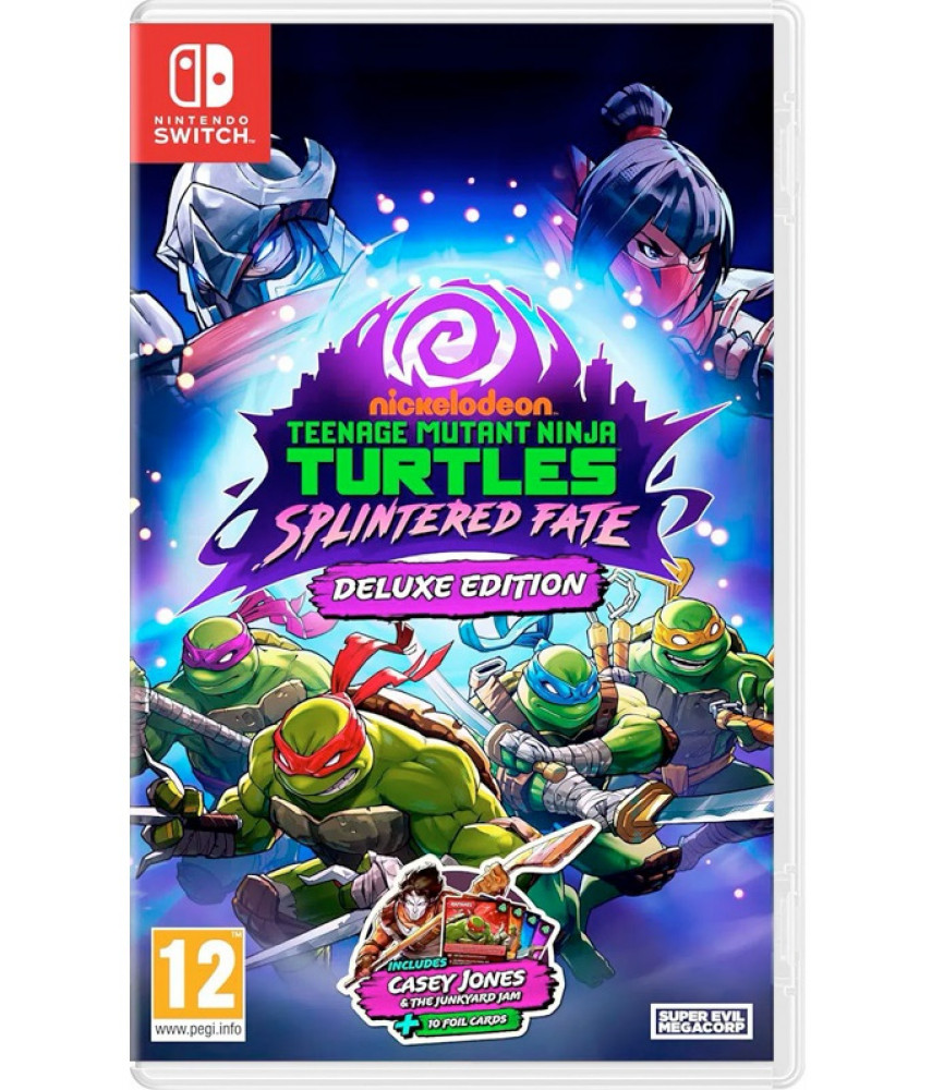 Teenage Mutant Ninja Turtles Splintered Fate Deluxe Edition (Nintendo Switch, русские субтитры)
