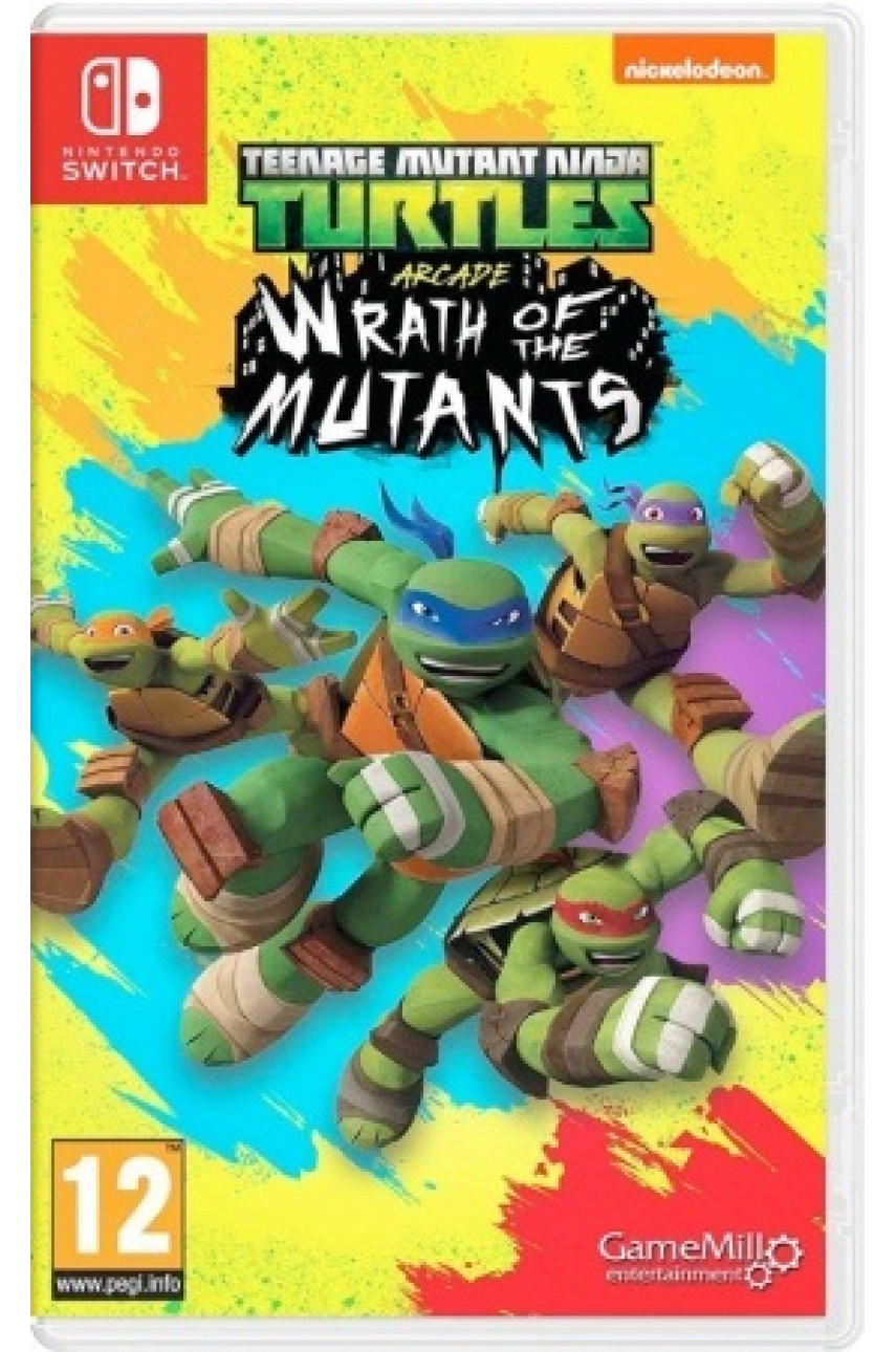 Teenage Mutant Ninja Turtles: Wrath of the Mutants (Nintendo Switch, английская версия)