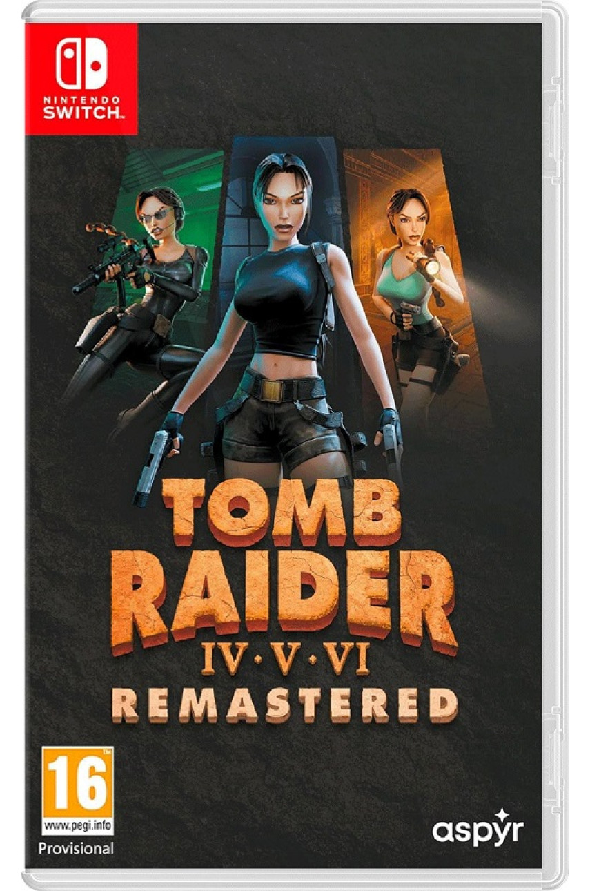 Tomb Raider IV-VI Remastered (Nintendo Switch, русская версия)