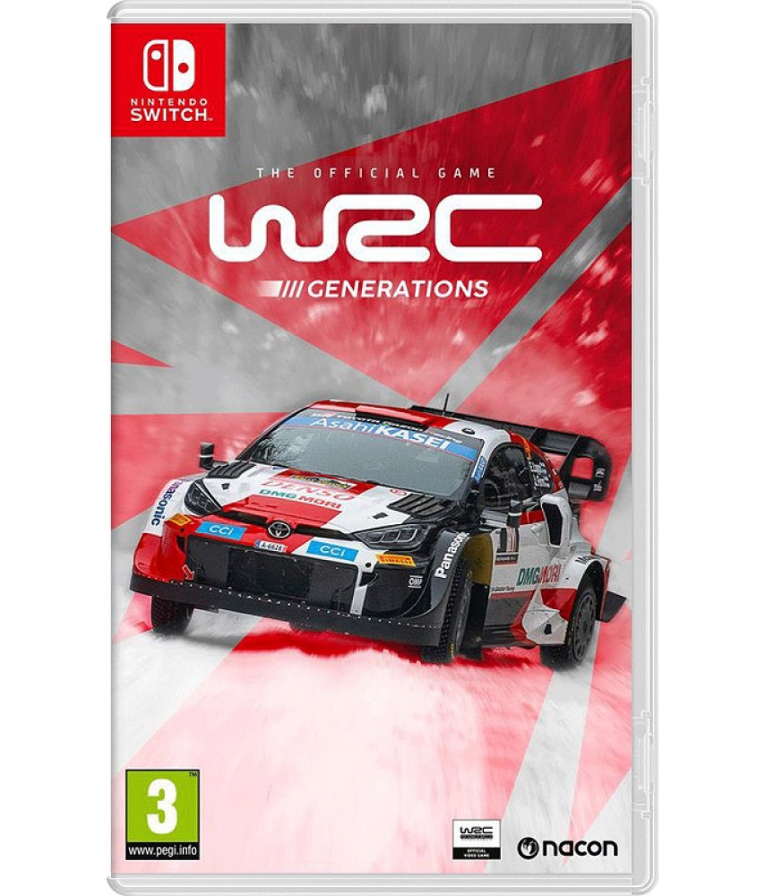 Игра WRC Generations (Nintendo Switch, русские субтитры) Игра WRC Generations (Nintendo Switch, русские субтитры)