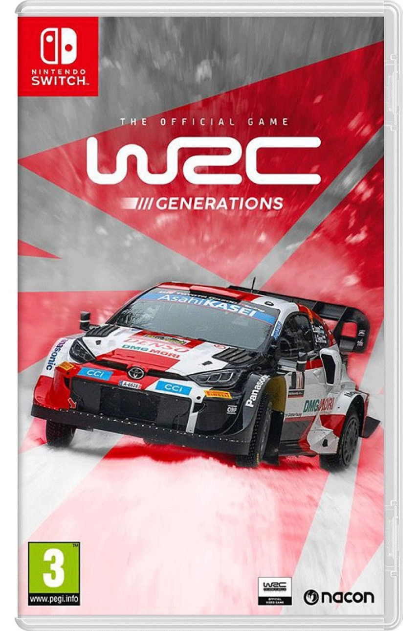 WRC Generations (Nintendo Switch, русские субтитры)