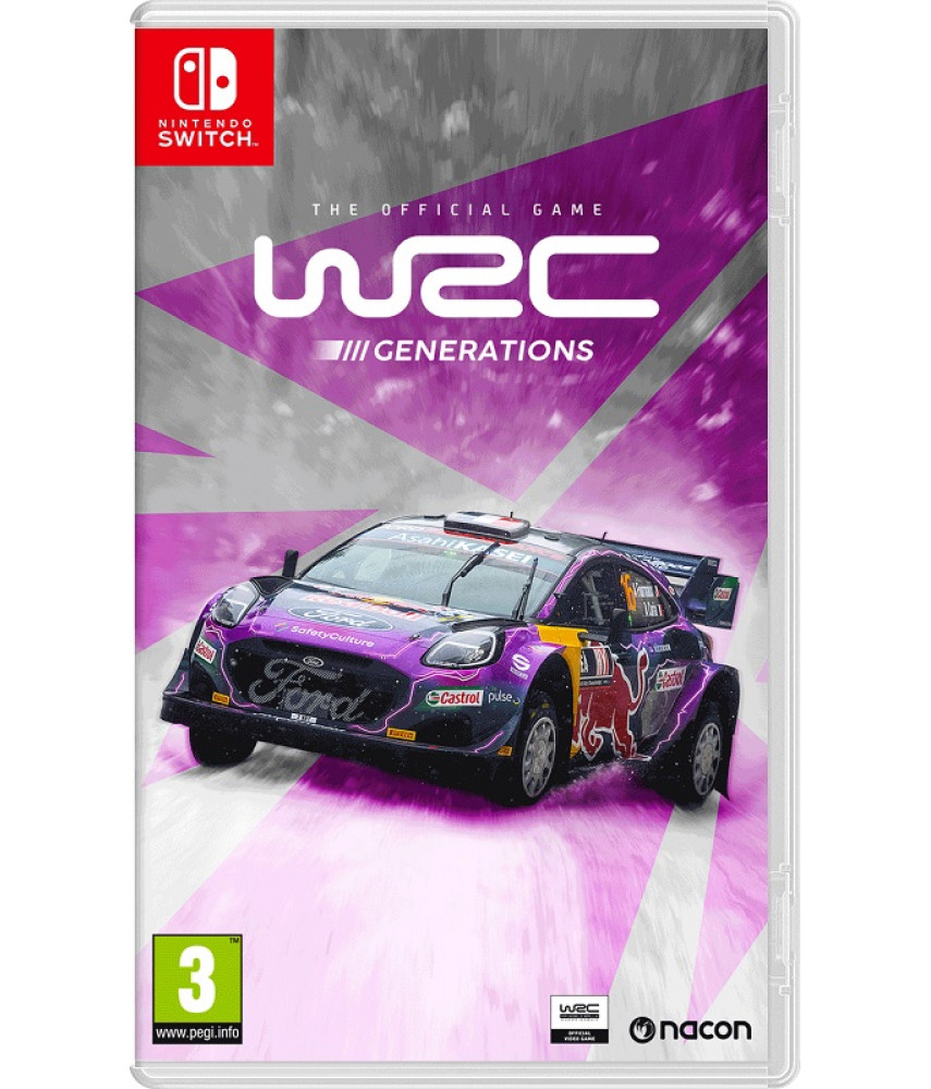 Игра WRC Generations (Nintendo Switch, русские субтитры) Игра WRC Generations (Nintendo Switch, русские субтитры)