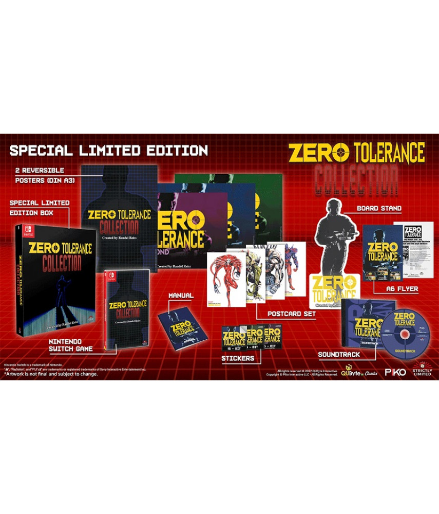 Игра Zero Tolerance Collection Special Limited Edition (Nintendo Switch, английская версия)