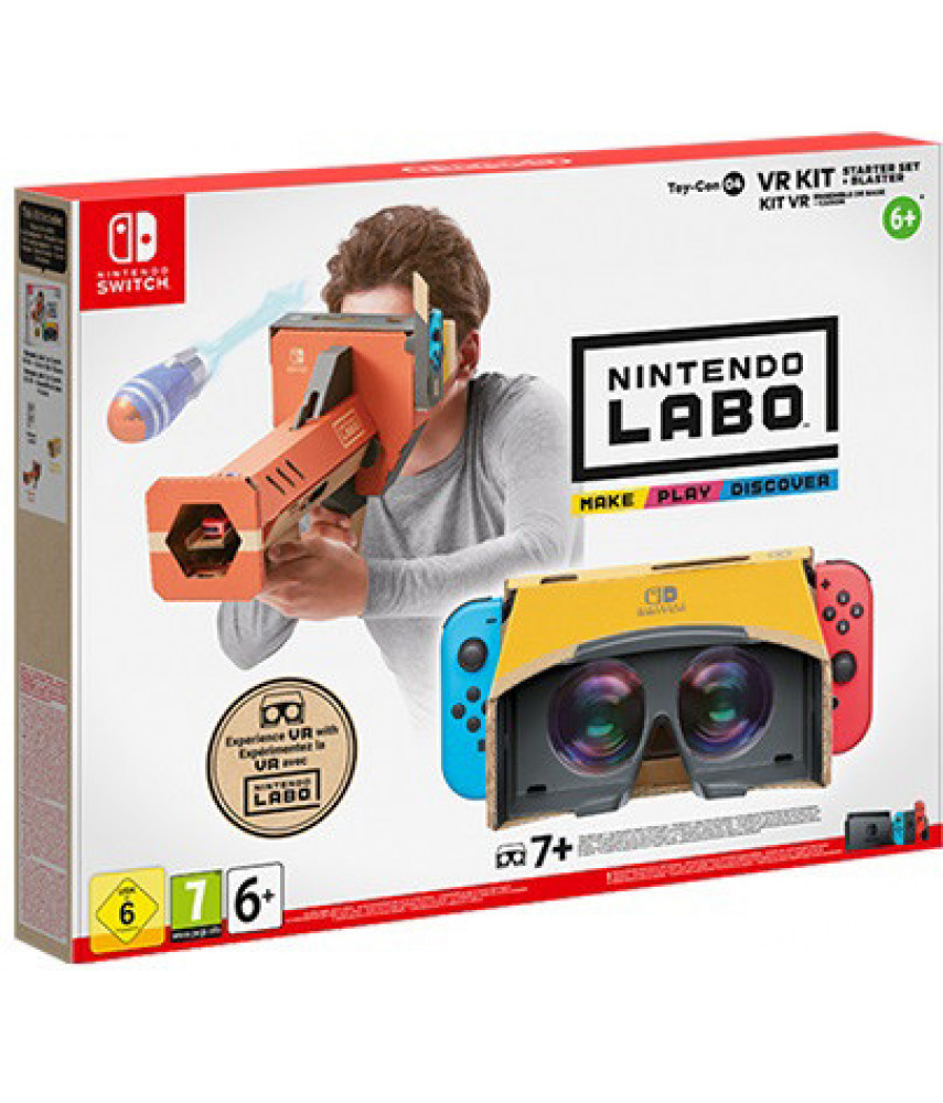 Набор VR стартовый набор + бластер Nintendo Labo (Nintendo Switch)