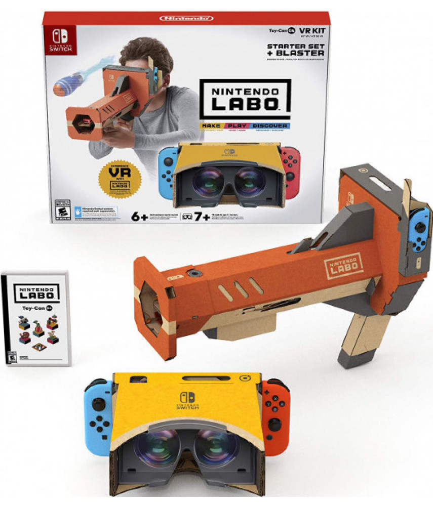 Набор VR стартовый набор + бластер Nintendo Labo (Nintendo Switch)