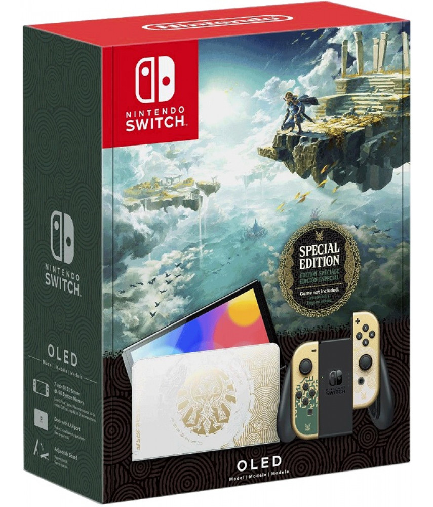 Игровая приставка Nintendo Switch Oled 64Gb The Legend of Zelda: Tears of the Kingdom Edition