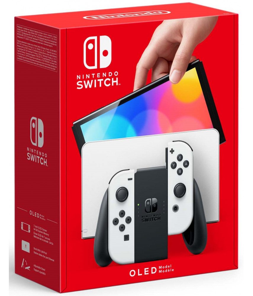 Игровая приставка Nintendo Switch Oled 64Gb (белый)