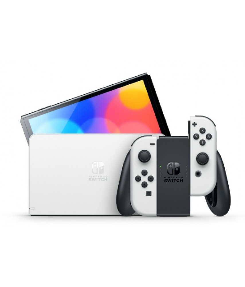 Игровая приставка Nintendo Switch Oled 64Gb (белый) (JPN)