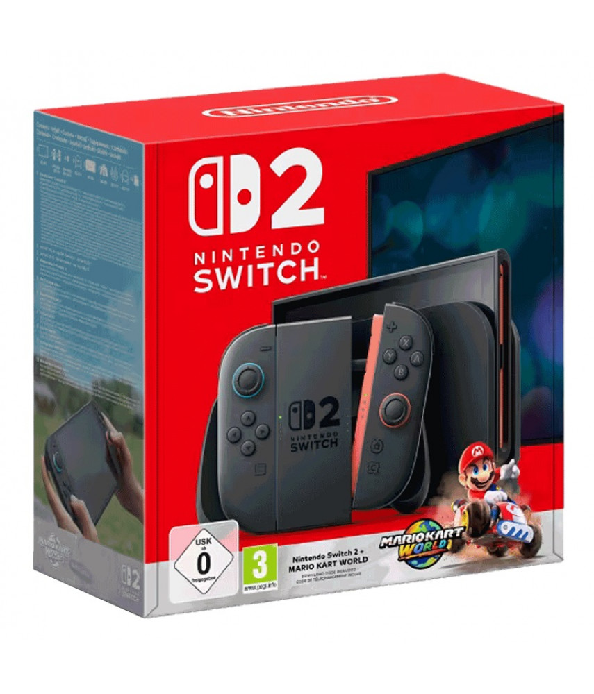 Игровая приставка Nintendo Switch 2 + Mario Kart World