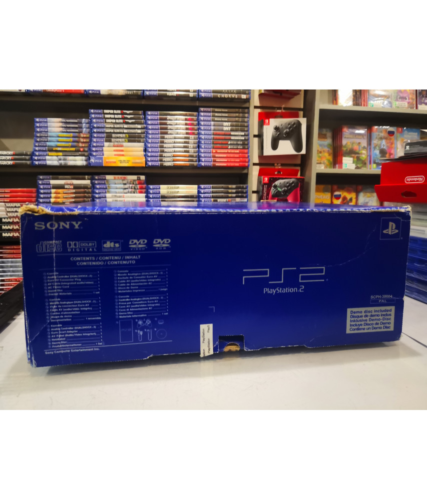 Игровая приставка PlayStation 2 Black Model-3004 (Ref)
