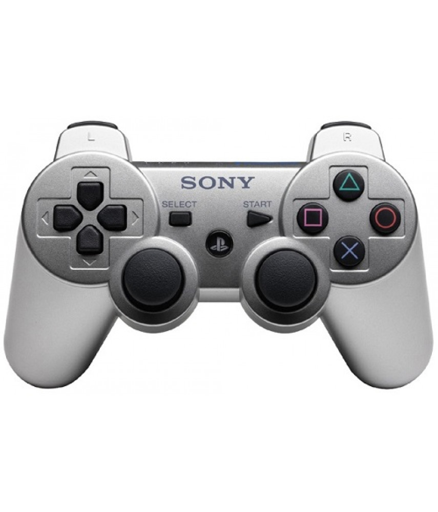 Беспроводной геймпад для PlayStation 3 (аналог DualShock 3 Silver) Беспроводной геймпад для PlayStation 3 (аналог DualShock 3 Silver)