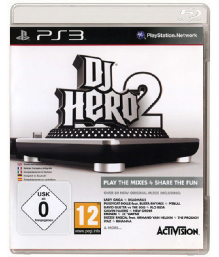 DJ Hero 2  [PS3] - Б/У