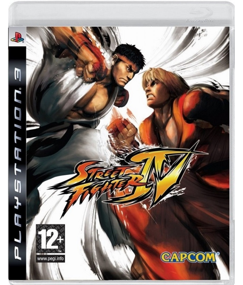 PS3 Игра Street Fighter 4  для Playstation 3 - Б/У 