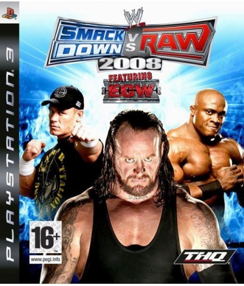 WWE SmackDown! vs. RAW 2008 [PS3] - Б/У