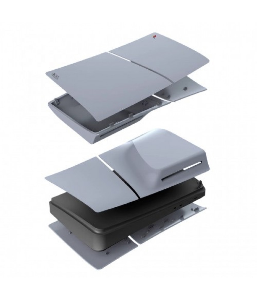 Боковые панели Grey 30th Anniversary для PS5 Slim с дисководом