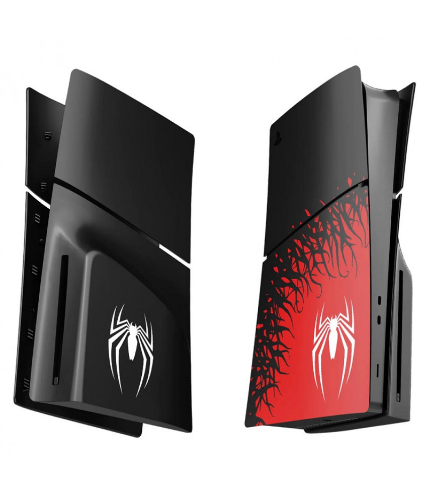 Съемные боковые панели для PlayStation 5 Slim с дисководом (Marvel's Spider-Man 2)