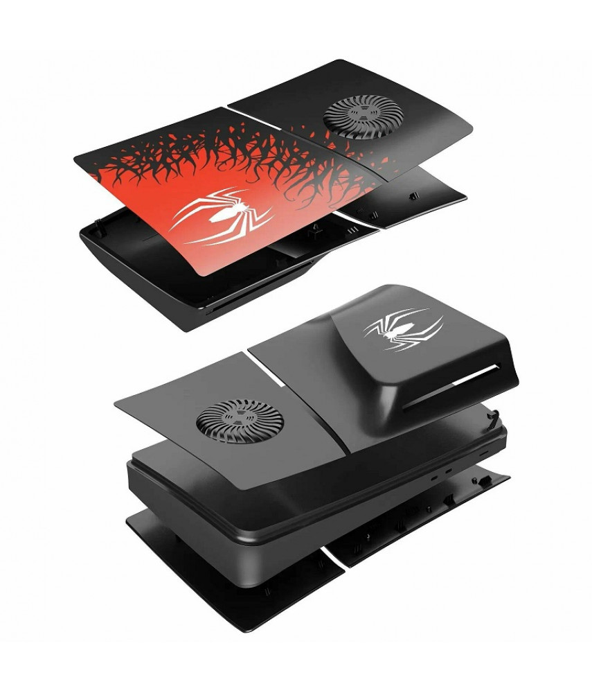 Съемные боковые панели для PlayStation 5 Slim с дисководом (Marvel's Spider-Man 2) Съемные боковые панели для PlayStation 5 Slim с дисководом (Marvel's Spider-Man 2)