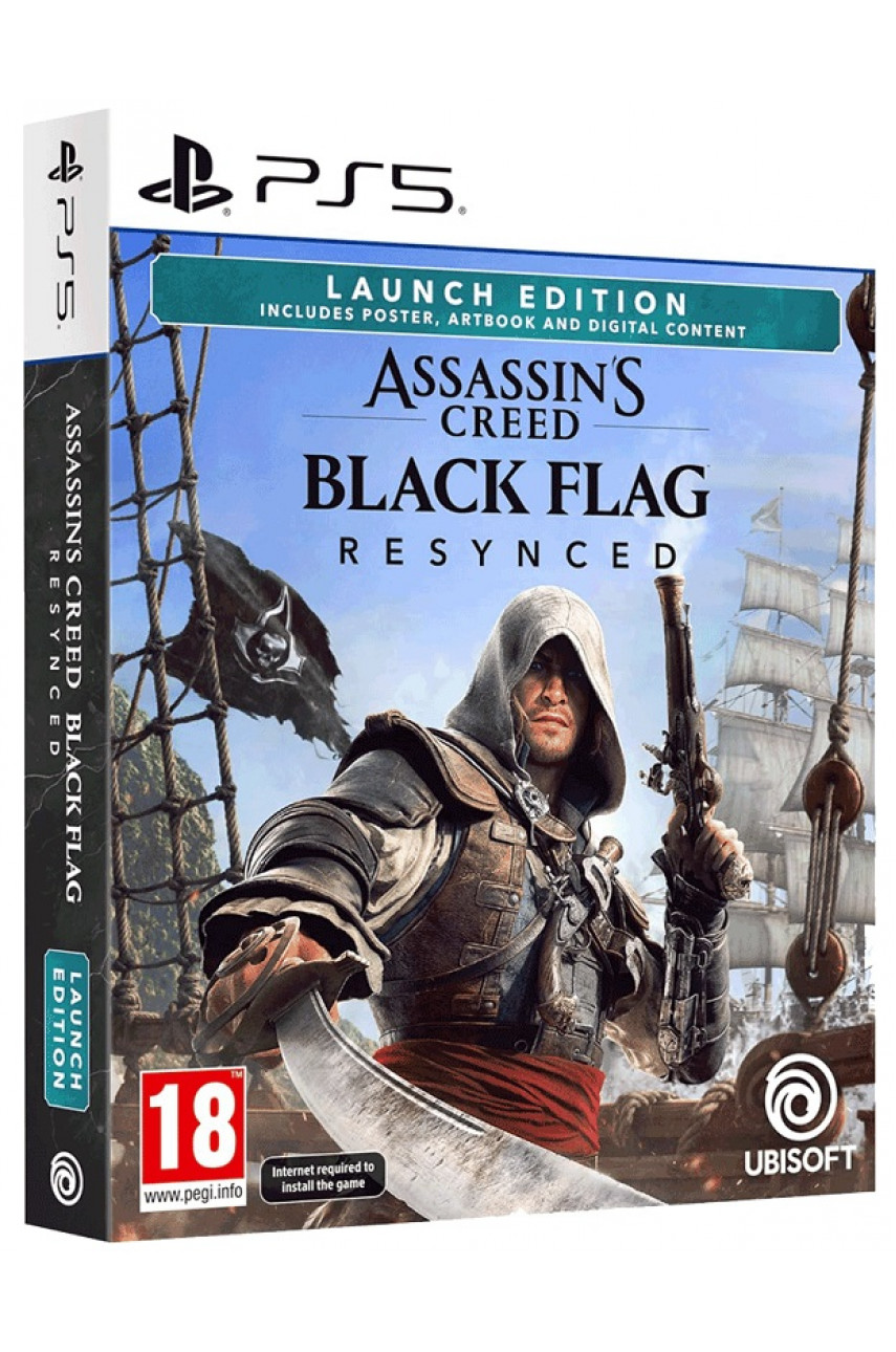 Assassin's Creed: Black Flag Resynced Launch Edition (PS5, русские субтитры)