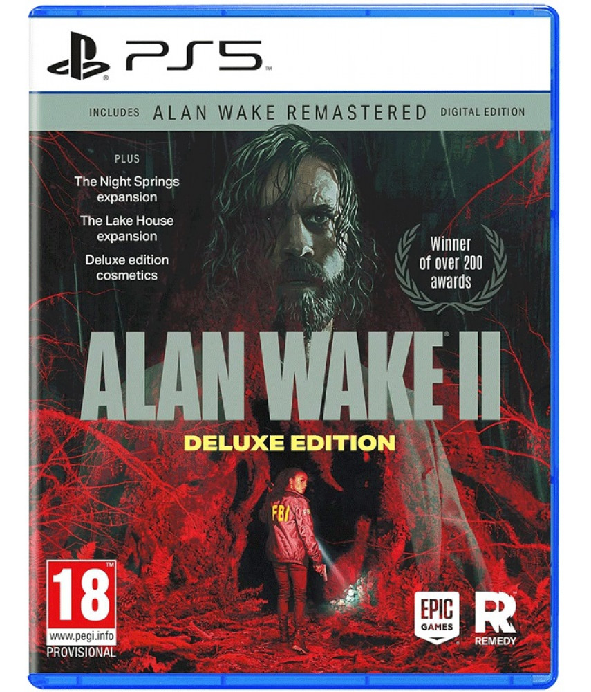 Alan Wake 2 Deluxe Edition (PS5, русская версия) 