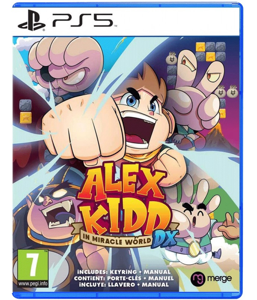 Alex Kidd in Miracle World DX (PS5, русские субтитры) 