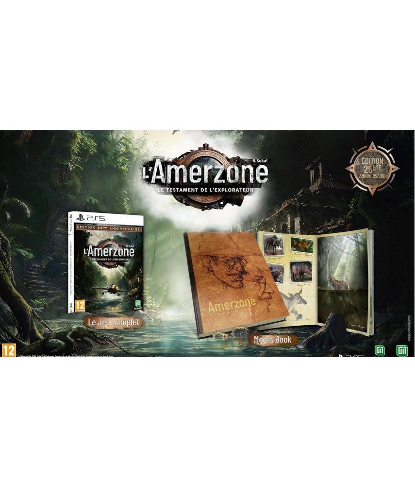 Игра Amerzone: The Explorer's Legacy. 25th Anniversary Edition (PS5, русские субтитры) 