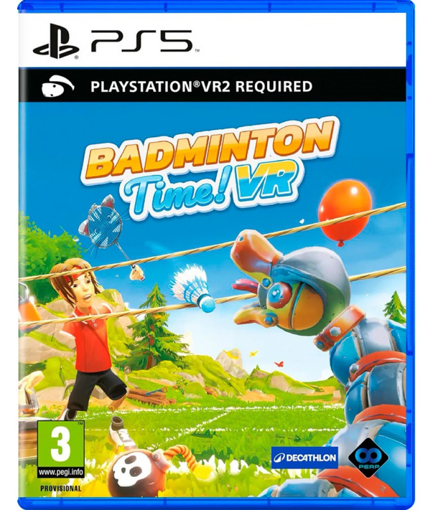 Badminton Time VR (PS VR2) (PS5, английская версия)