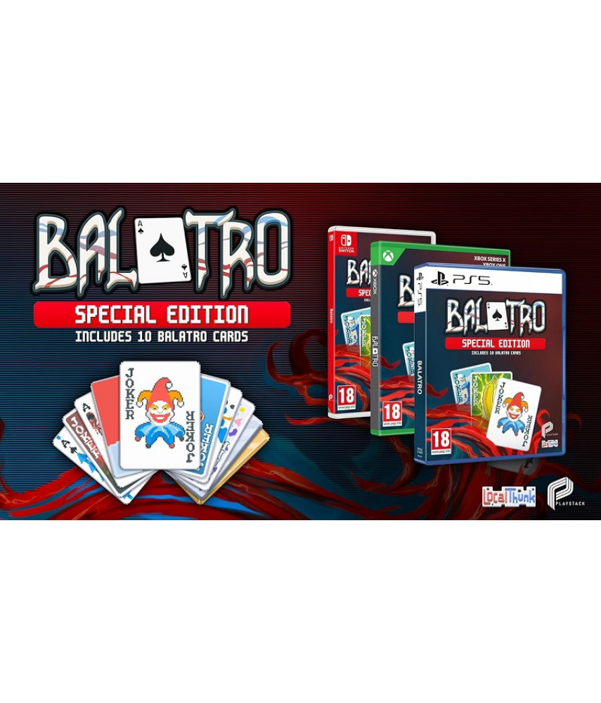 Игра Balatro Special Edition (Nintendo Switch, английская версия)