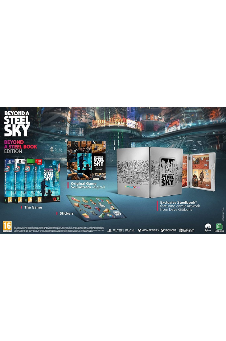 Игра Beyond A Steel Sky Steelbook Edition (PS5) - купить с доставкой по  России - Магазин ShowGames