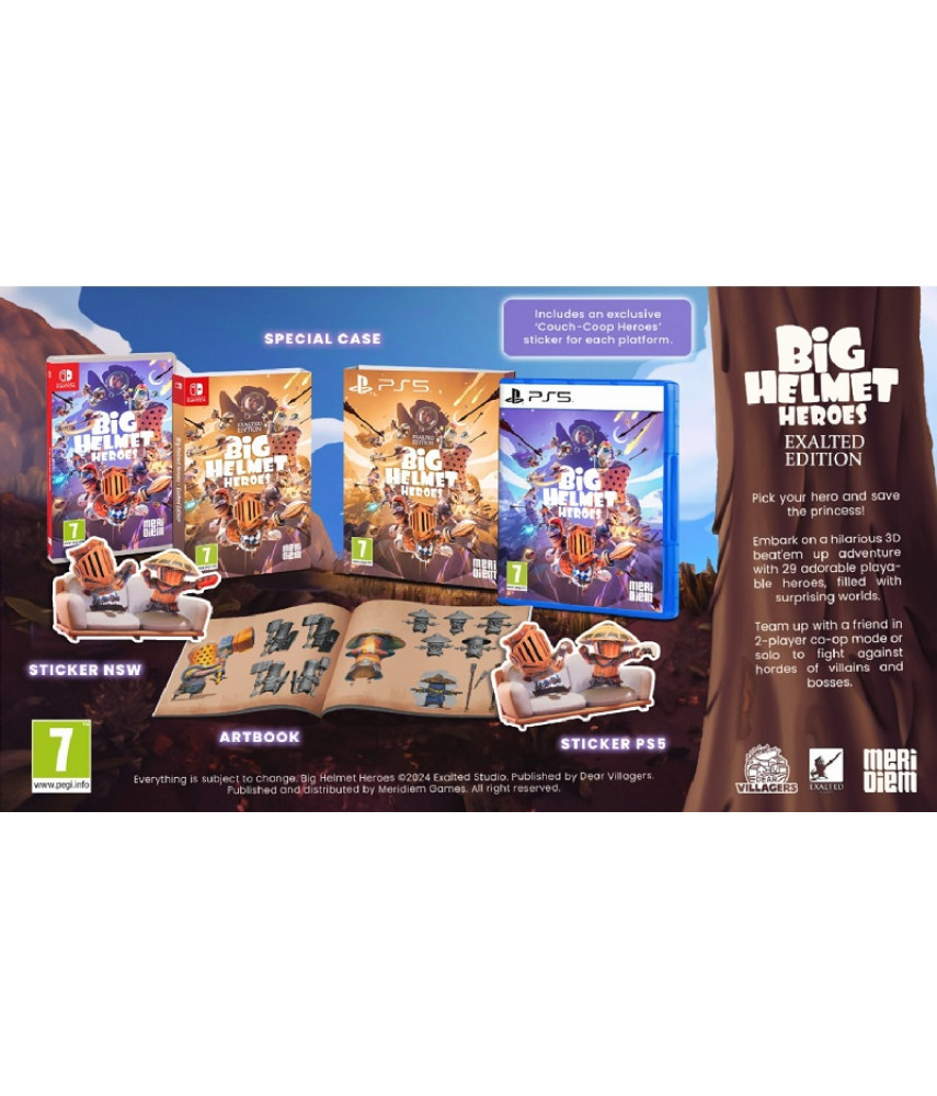 Игра Big Helmet Heroes Exalted Edition (PS5, русские субтитры) 