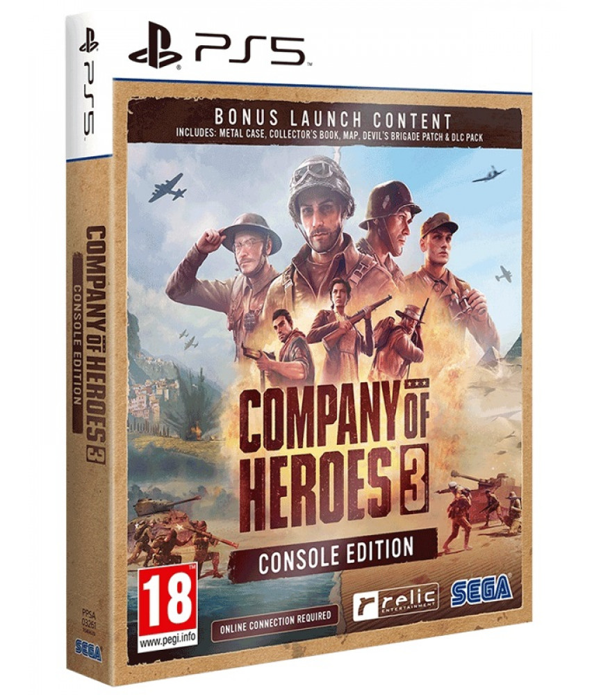 Игра Company of Heroes 3 Console Edition для PlayStation 5 (PS5, английская версия)
