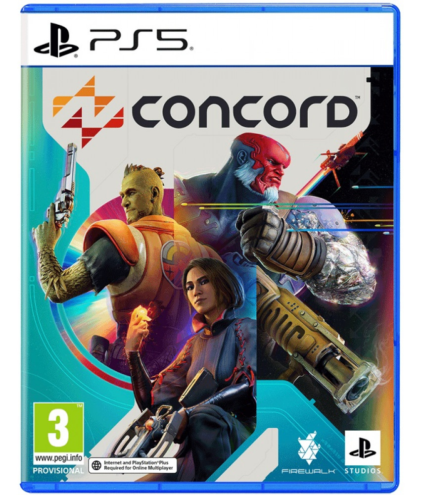 Игра Concord для PlayStation 5. Меню и субтитры на русском языке.