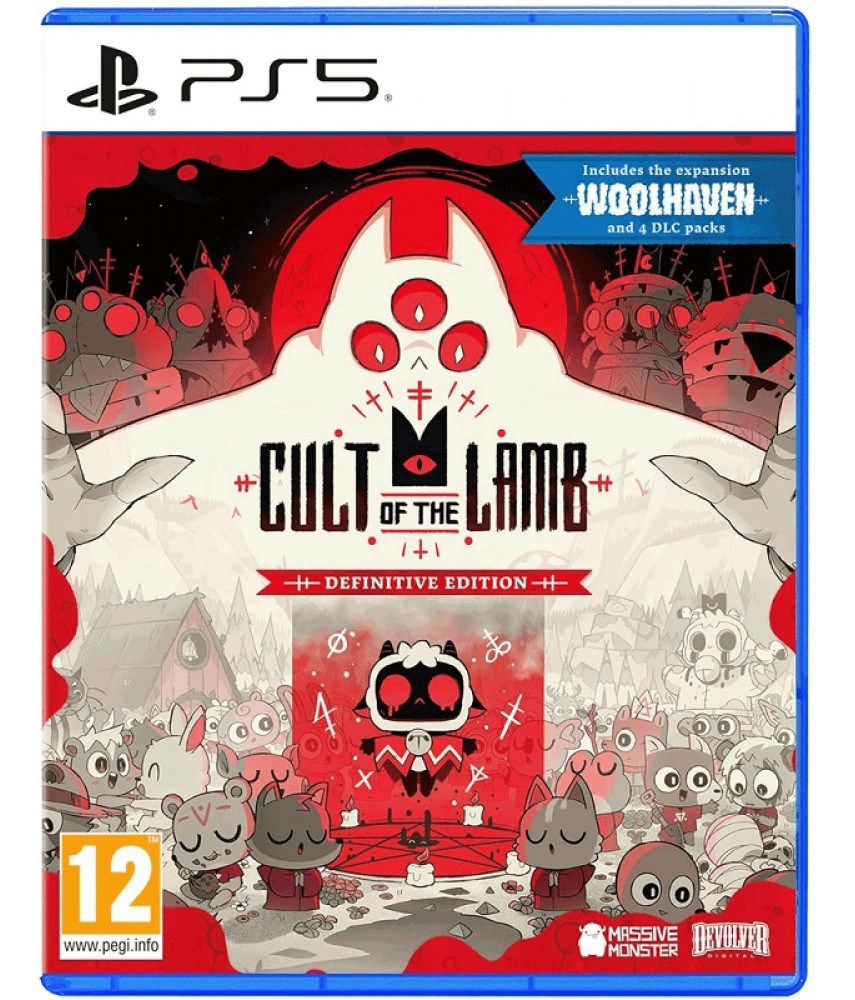 Cult of the Lamb Definitive Edition (PS5, русские субтитры) Cult of the Lamb Definitive Edition (PS5, русские субтитры)