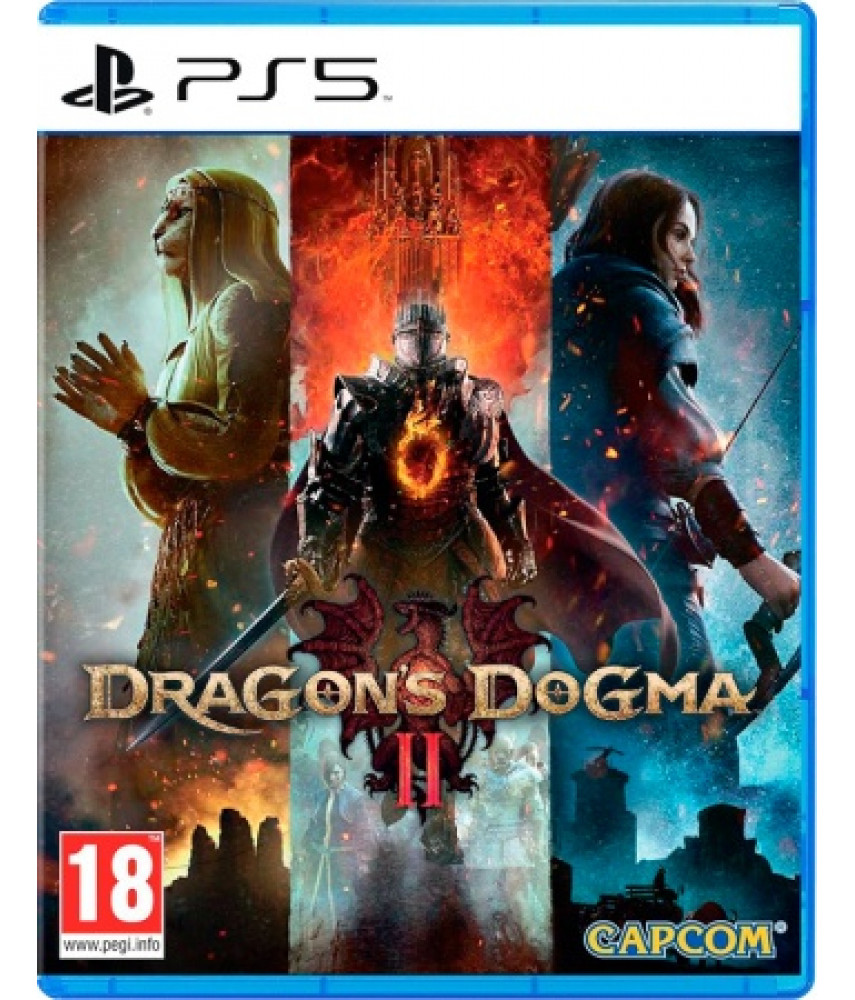 Игра Dragon's Dogma 2 для PlayStation 5. Меню и субтитры на русском языке.