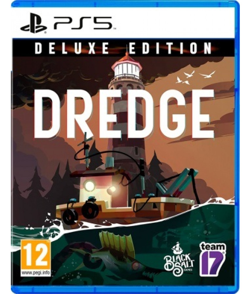 Игра Dredge Deluxe Edition для PlayStation 5. Меню и  субтитры на русском языке.