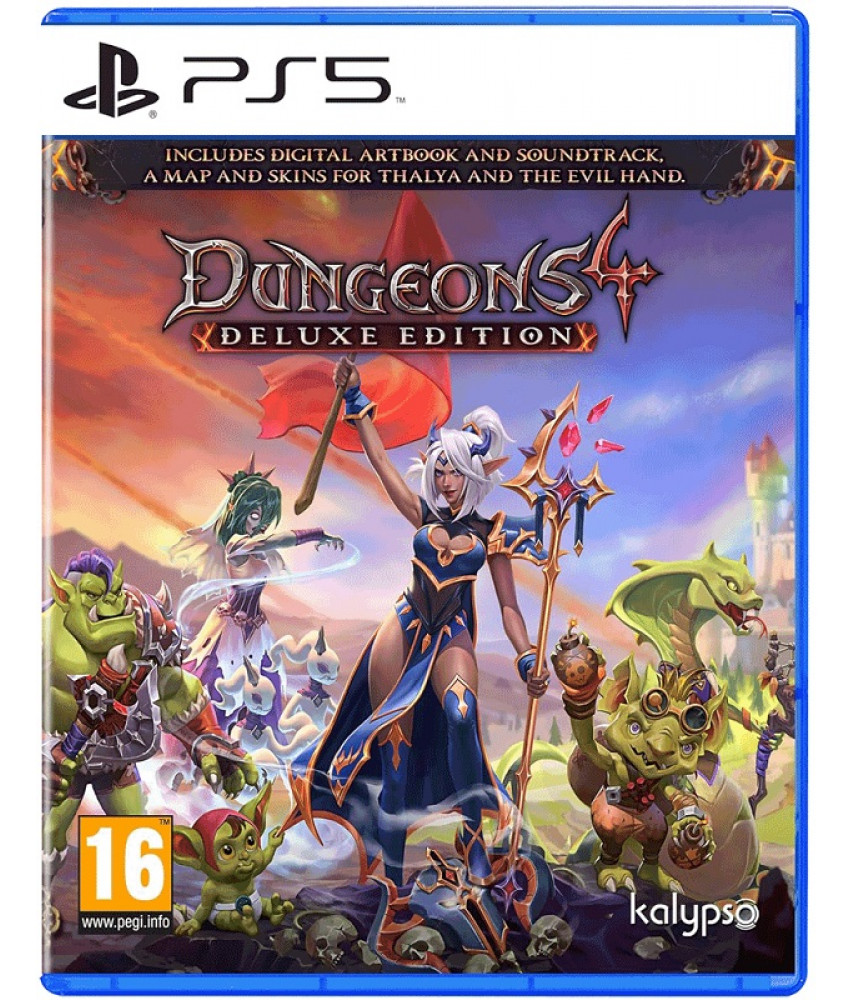 Dungeons 4 Deluxe Edition (PS5, русские субтитры) 