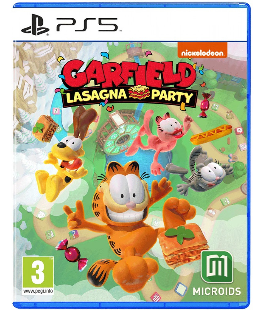 Игра Garfield Lasagna Party (PS5, русские субтитры)