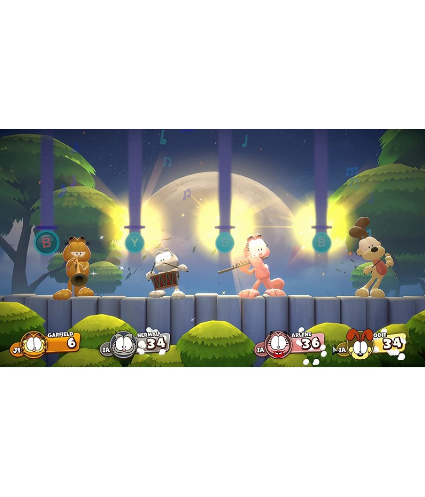 Игра Garfield Lasagna Party (PS5, русские субтитры)