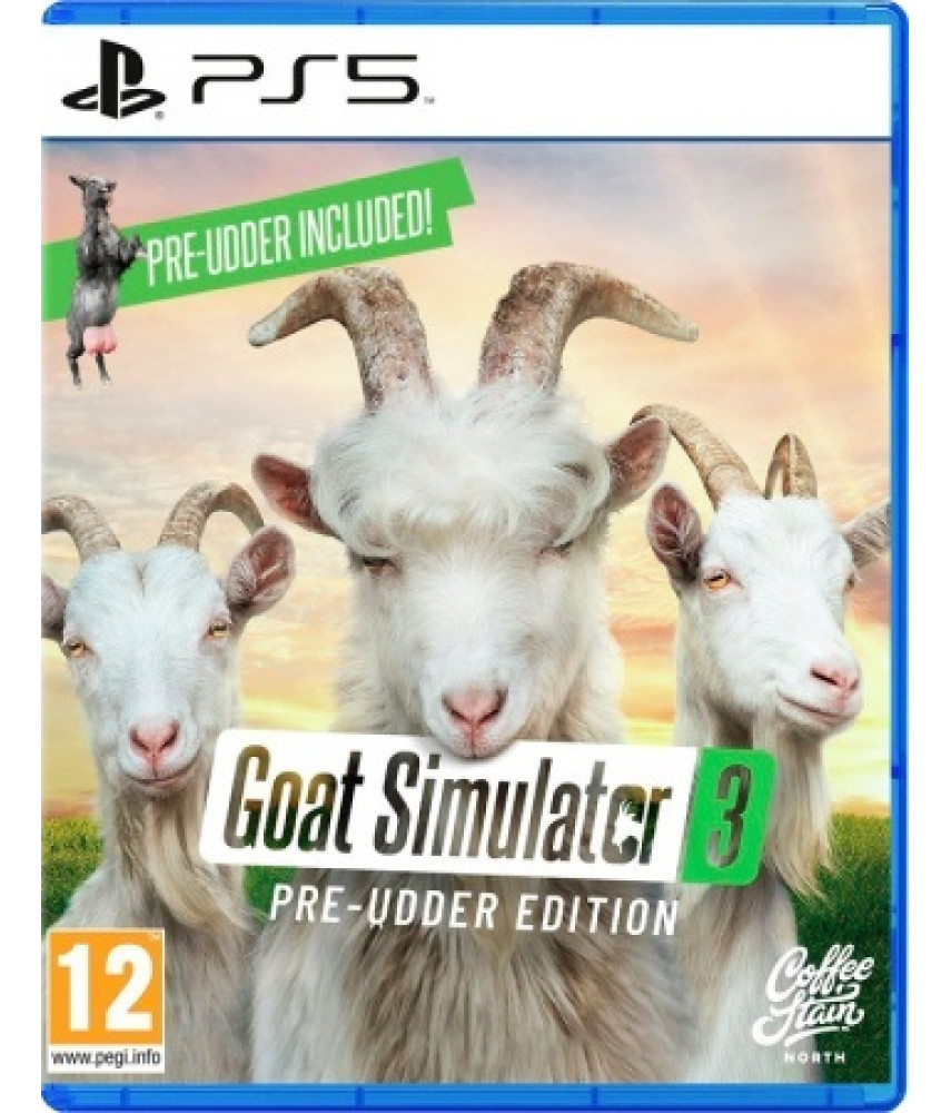 Игра Goat Simulator 3 Pre-Udder Edition для PlayStation 5. Меню и субтитры на русском языке.