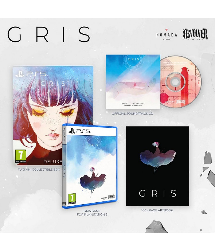 Игра GRIS Devolver Deluxe Edition для PlayStation 5 (PS5, русские субтитры) 