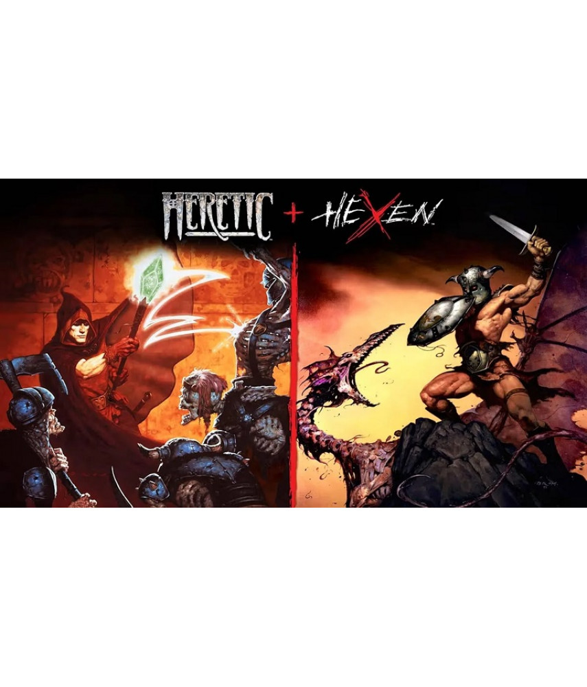 Heretic + Hexen (Limited Run #163) (PS5, русские субтитры) Heretic + Hexen (Limited Run #163) (PS5, русские субтитры)