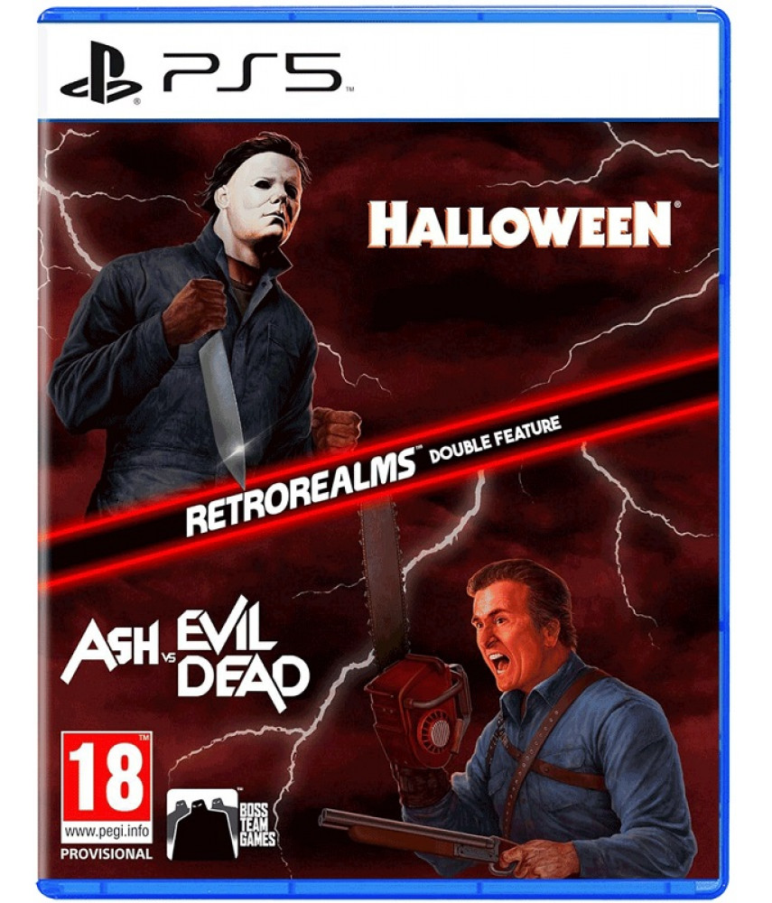 Игра Halloween and Ash vs Evil Dead Retro Realms для PlayStation 5 (PS5, английская версия) 