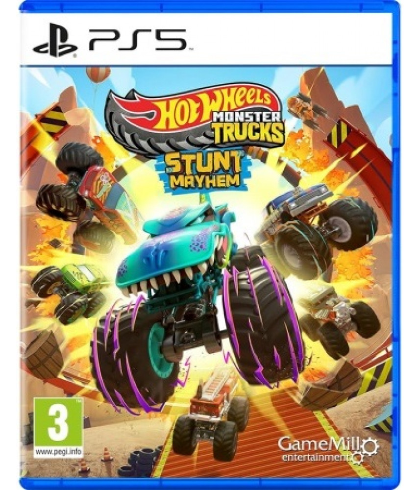 Игра Hot Wheels Monster Trucks: Stunt Mayhem (PS5, английская версия) 