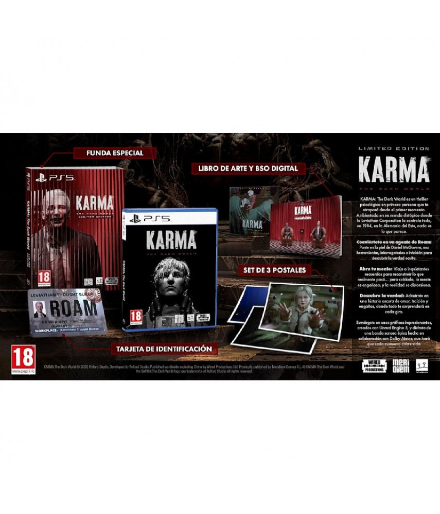 Игра KARMA: The Dark World Limited Edition (PS5, русские субтитры)