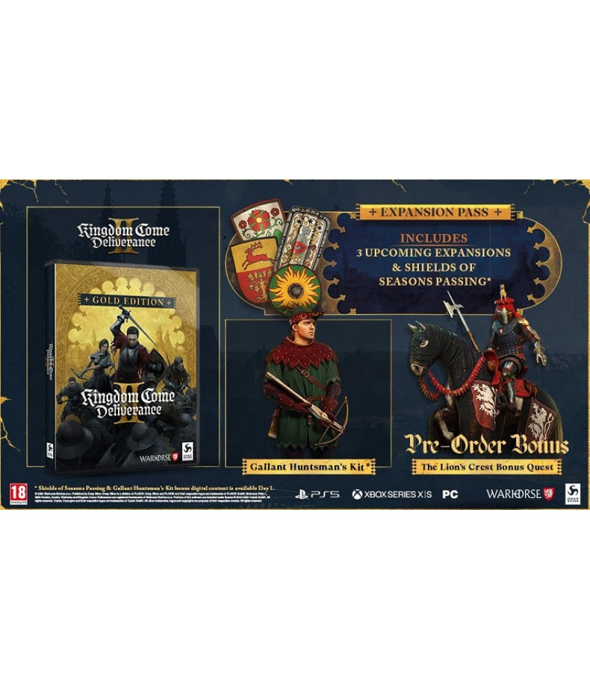 Игра Kingdom Come: Deliverance II Gold Edition для PlayStation 5 (PS5, русские субтитры) 