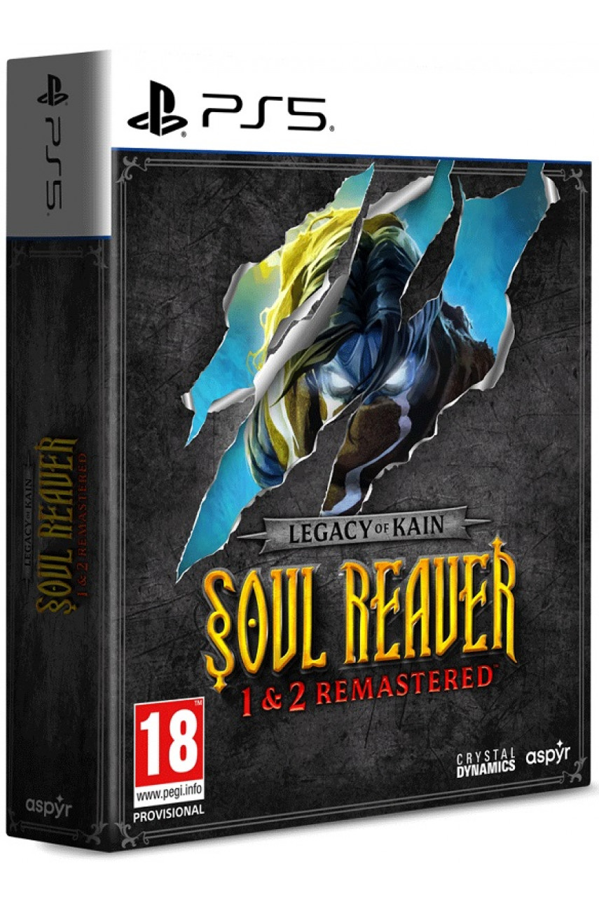 Legacy of Kain: Soul Reaver 1 & 2 Remastered Deluxe Edition (PS5, русская версия) 
